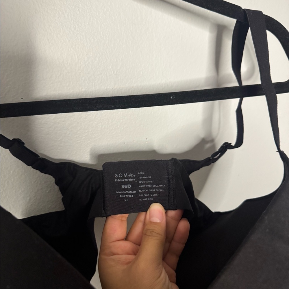 Soma Black Women's Intimate Bra - Picture 3 of 4